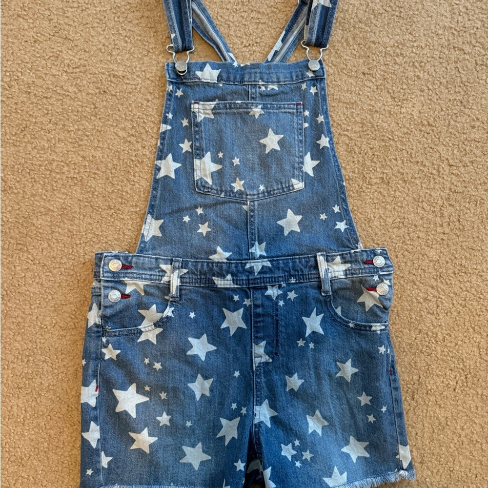 Girls denim overalls